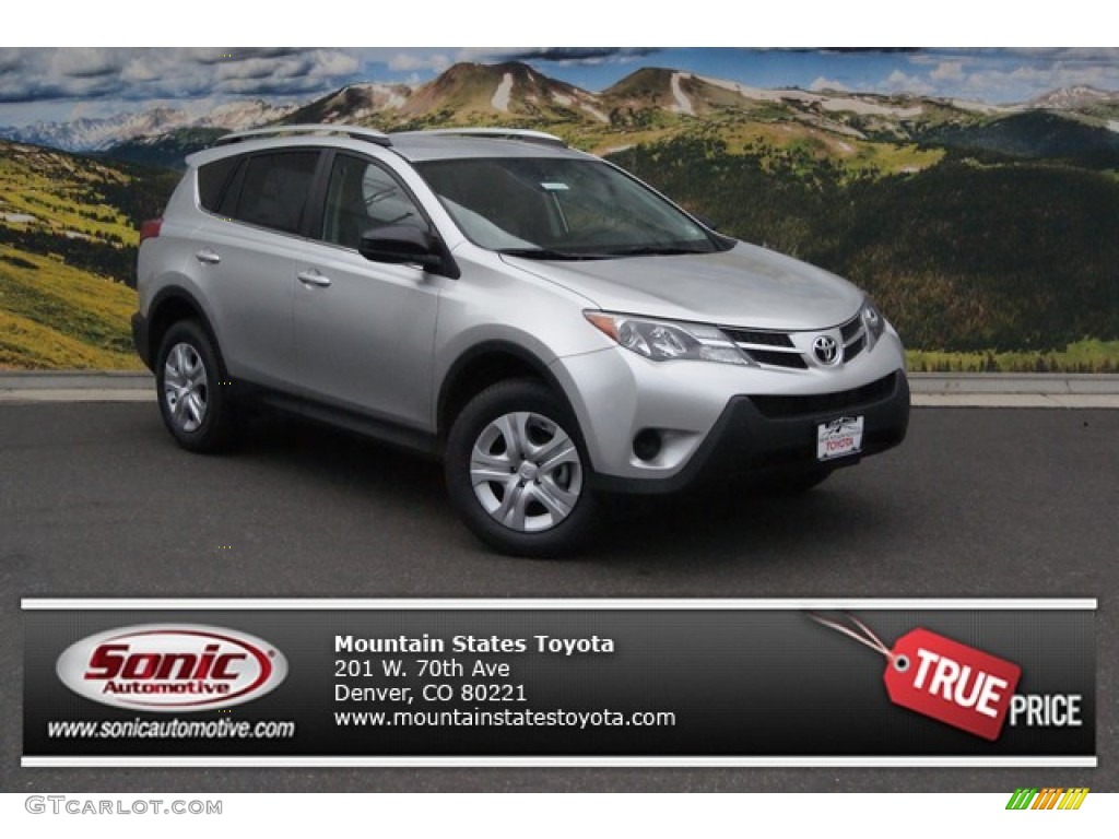 2015 RAV4 LE AWD - Classic Silver Metallic / Ash photo #1