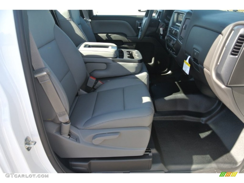 Jet Black/Dark Ash Interior 2015 GMC Sierra 1500 Regular Cab Photo #98412710