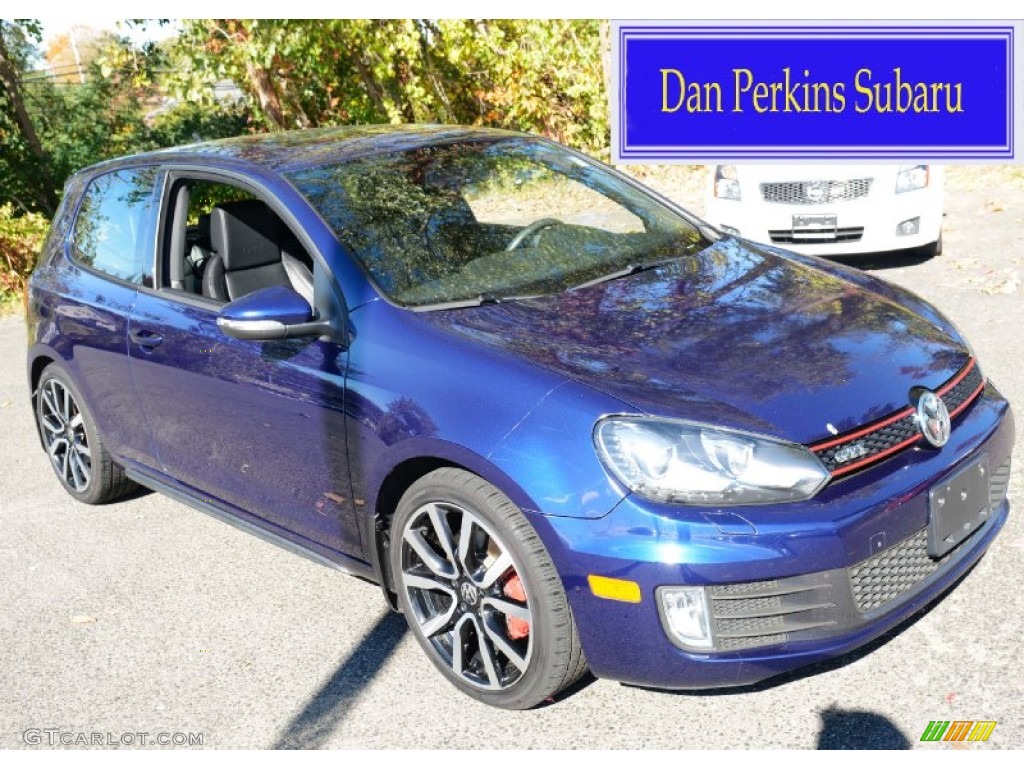Shadow Blue Metallic Volkswagen GTI
