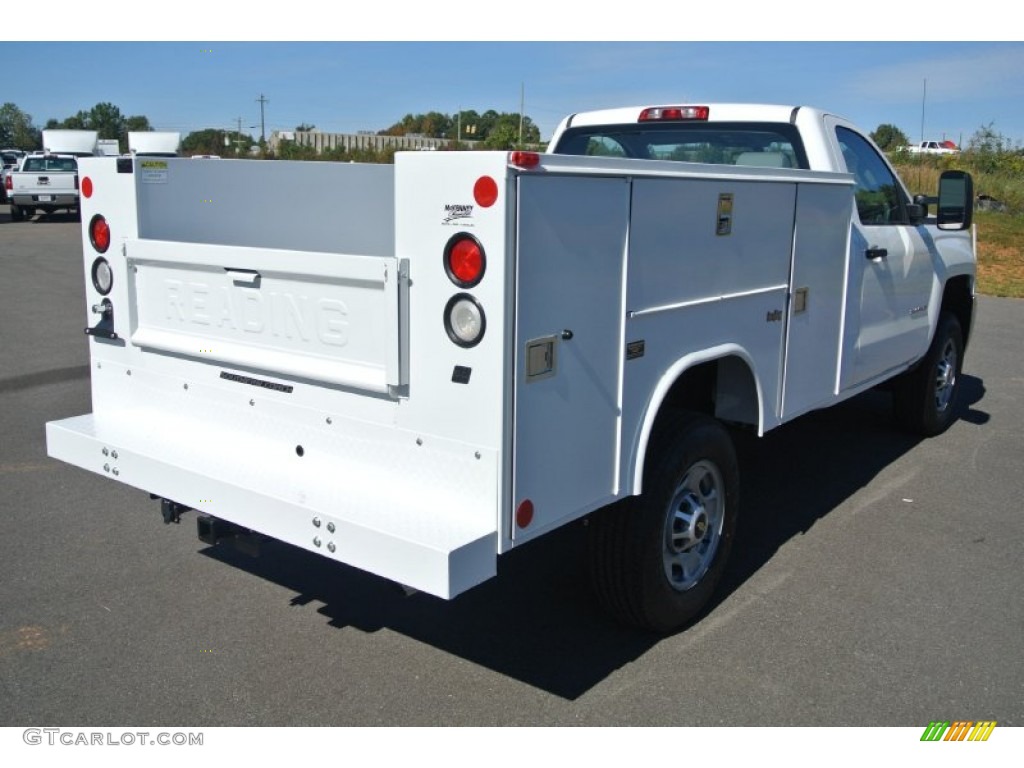 Summit White 2015 Chevrolet Silverado 2500HD WT Regular Cab Utility Exterior Photo #98412940