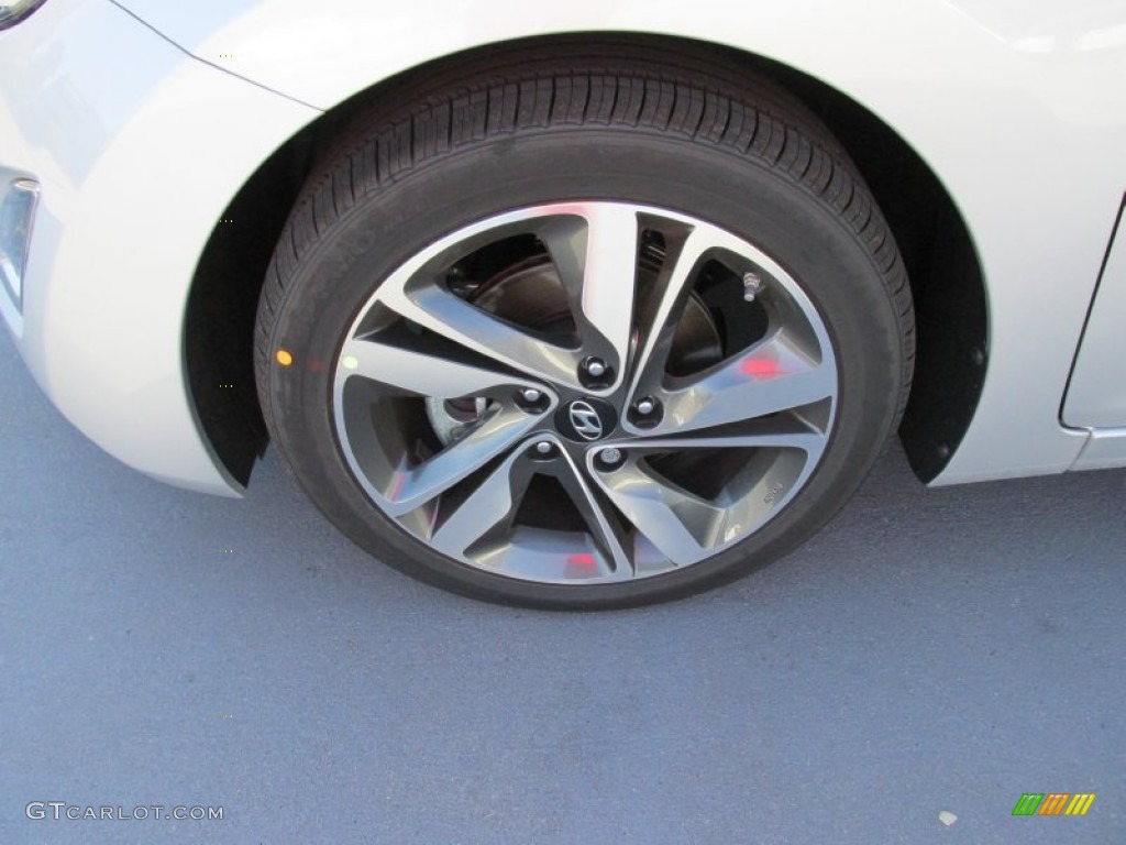 2015 Elantra Limited Sedan - Shimmering Air Silver / Gray photo #11