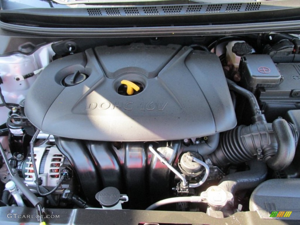 2015 Elantra Limited Sedan - Shimmering Air Silver / Gray photo #17