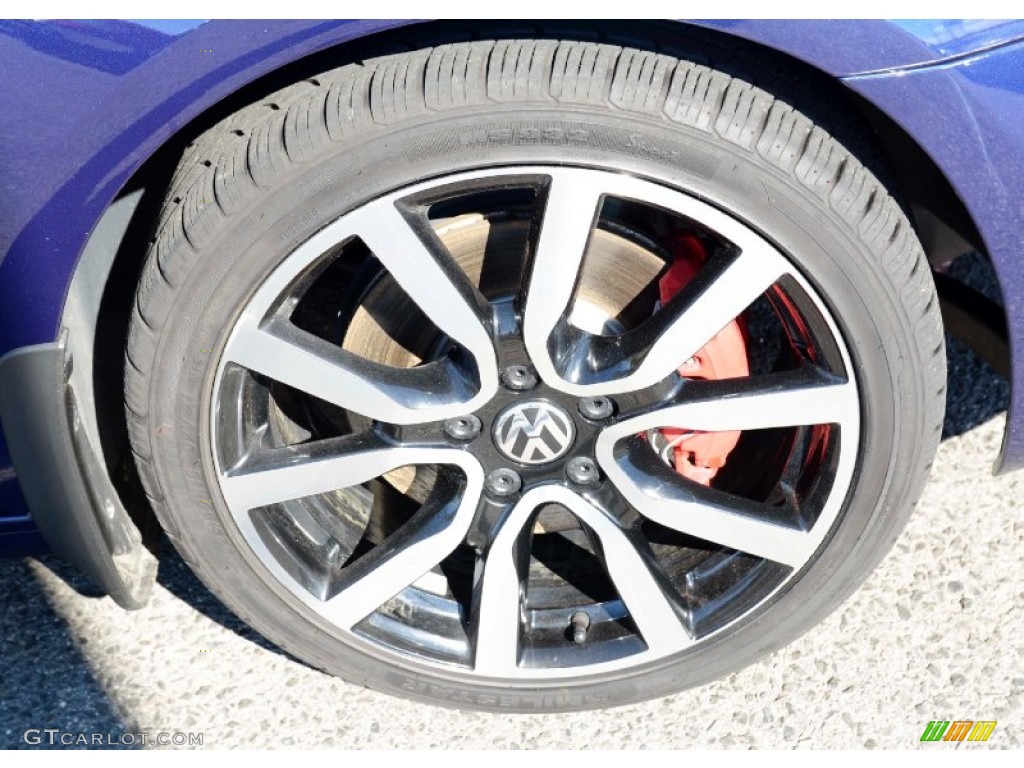2013 Volkswagen GTI 2 Door Autobahn Edition Wheel Photo #98413357