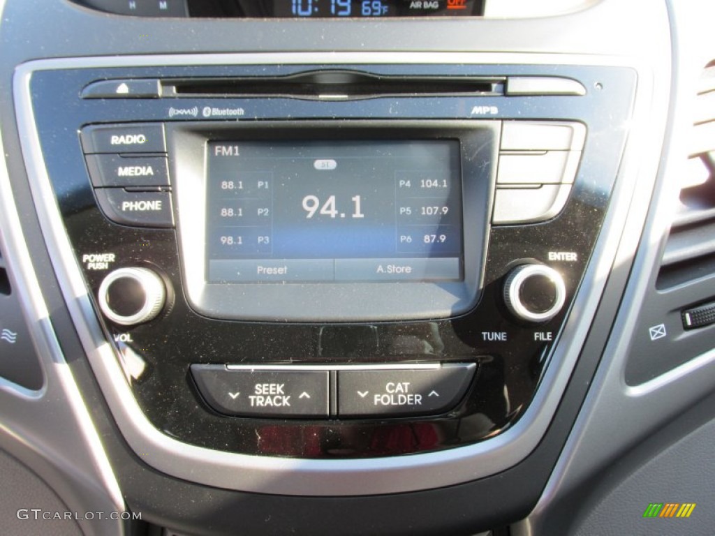 2015 Elantra Limited Sedan - Shimmering Air Silver / Gray photo #28