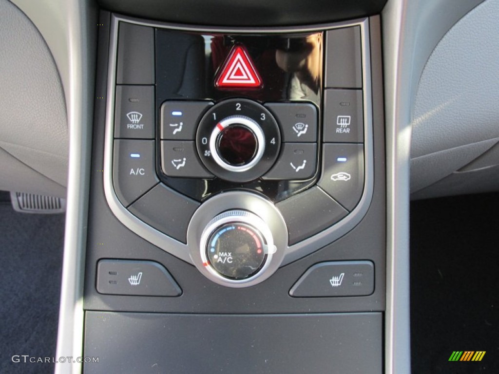 2015 Elantra Limited Sedan - Shimmering Air Silver / Gray photo #29