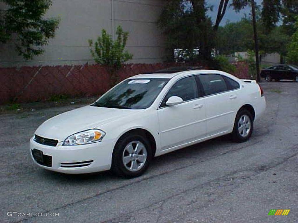 2007 Impala LT - White / Ebony Black photo #1