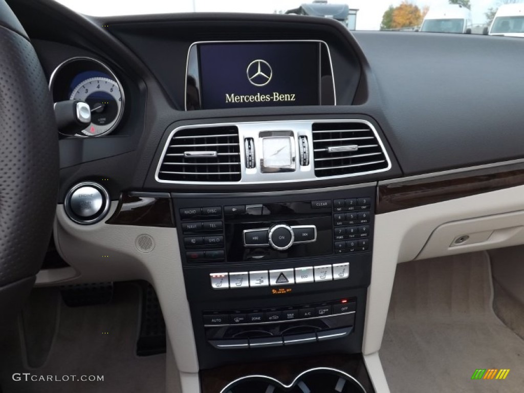 2014 E 350 Cabriolet - Diamond White Metallic / Silk Beige/Espresso Brown photo #16