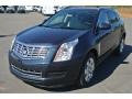 2015 Sapphire Blue Metallic Cadillac SRX Luxury  photo #2