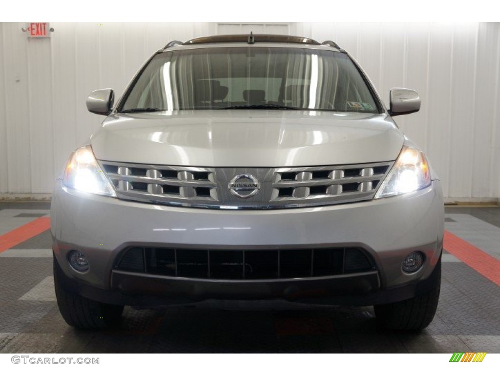 2004 Murano SL AWD - Sheer Silver Metallic / Charcoal photo #4