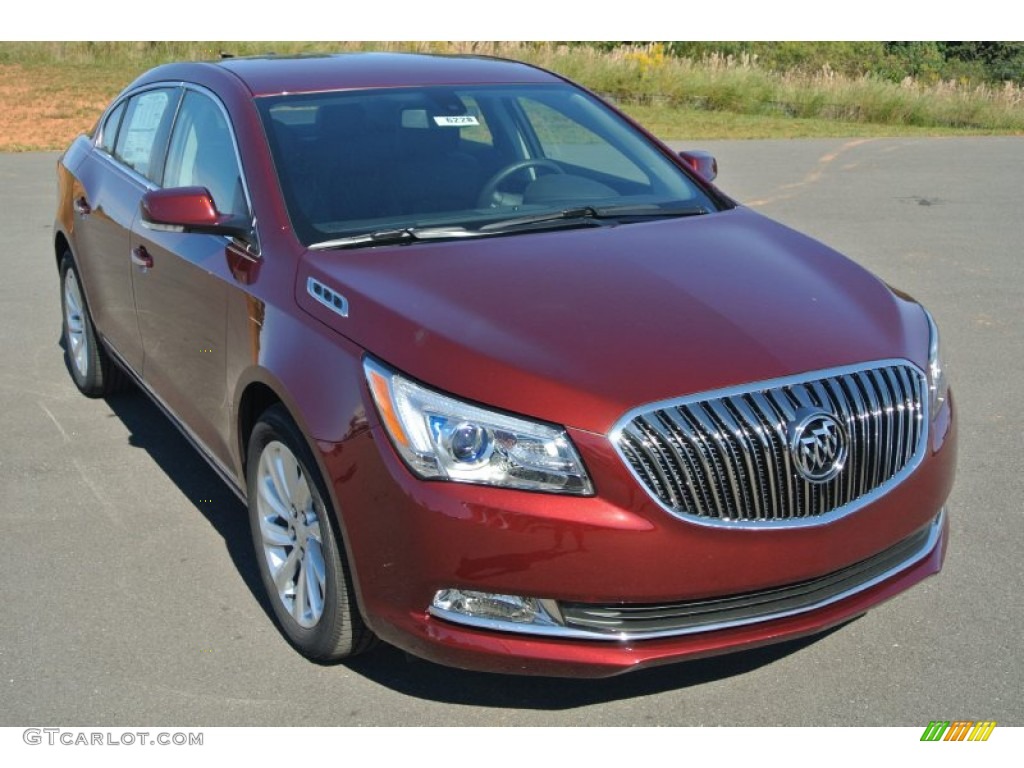 Deep Garnet Metallic 2015 Buick LaCrosse Leather Exterior Photo #98415880