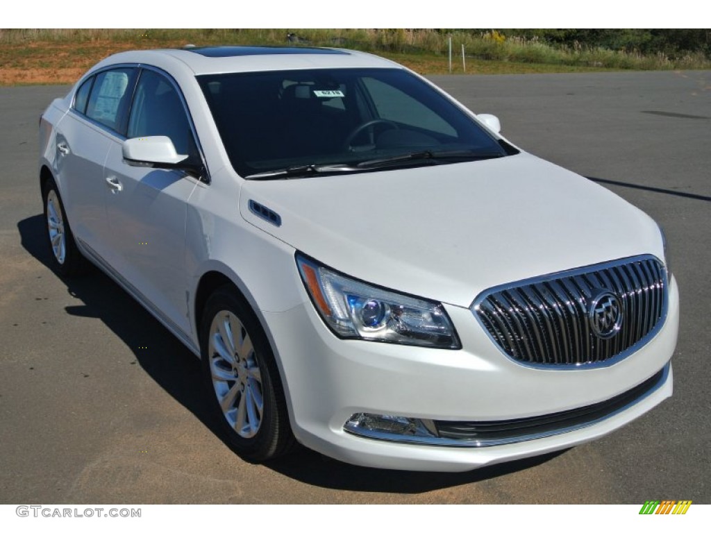 White Frost Tricoat Buick LaCrosse