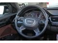 Nougat Brown Steering Wheel Photo for 2011 Audi A8 #98416855