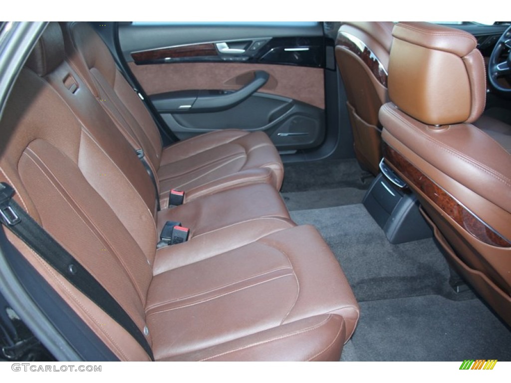 2011 Audi A8 L 4.2 FSI quattro Rear Seat Photos