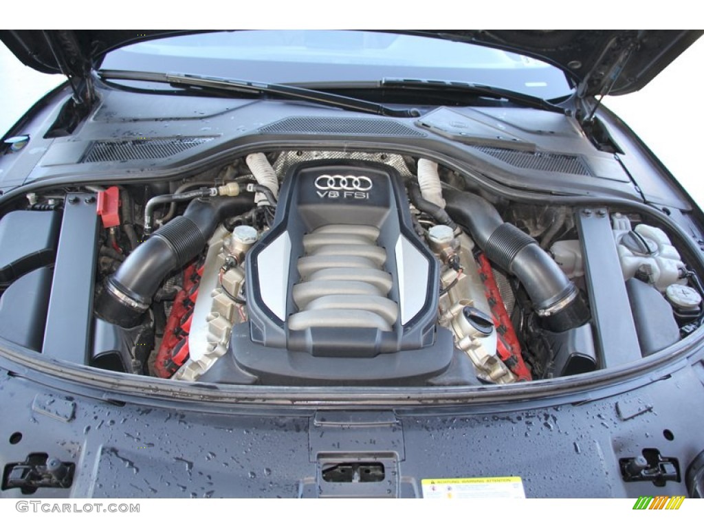 2011 Audi A8 L 4.2 FSI quattro 4.2 Liter FSI DOHC 32-Valve VVT V8 Engine Photo #98417032