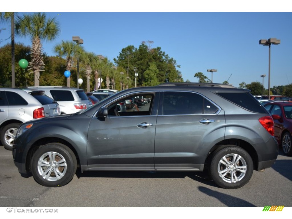 Cyber Gray Metallic 2011 Chevrolet Equinox LT Exterior Photo #98417172