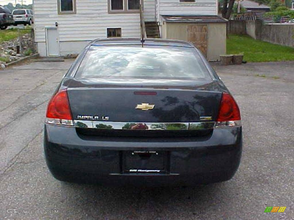 2008 Impala LS - Slate Metallic / Ebony Black photo #7