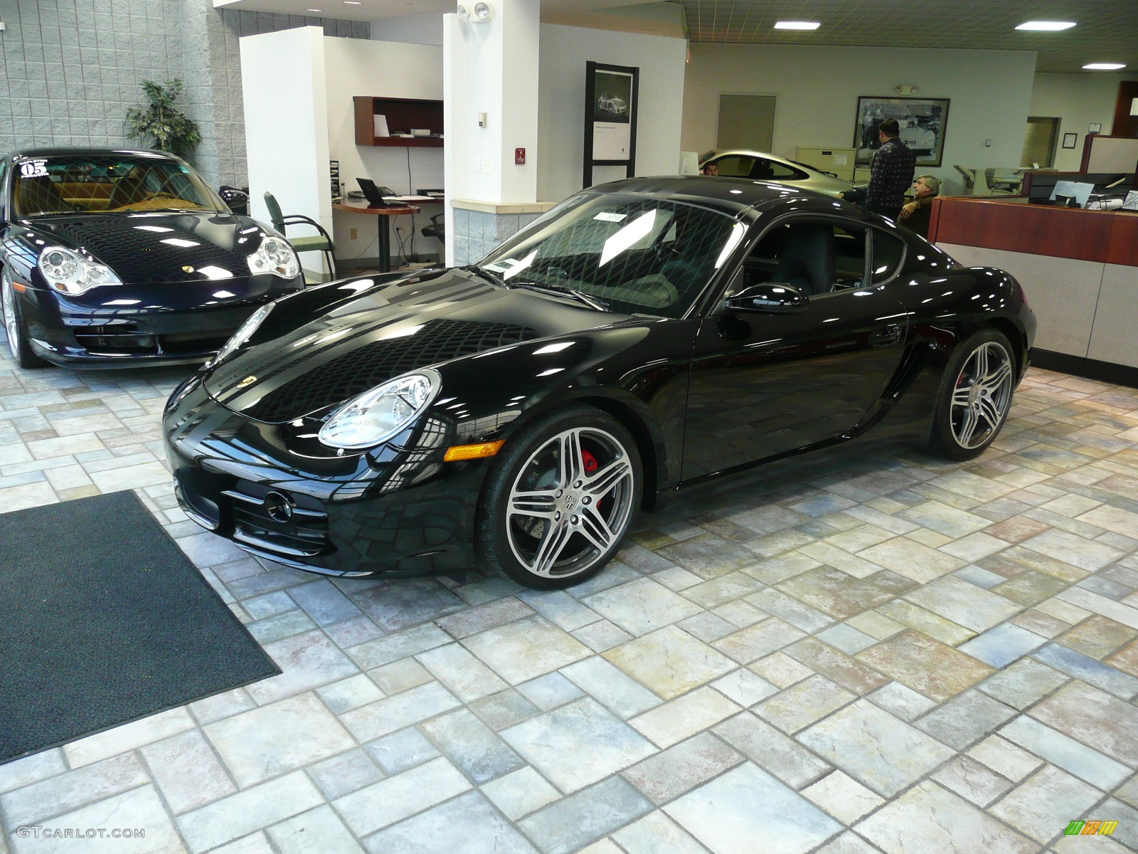 2008 Porsche Cayman S Porsche Design Edition 1, Black / Black, Front Left 2008 Porsche Cayman S Porsche Design Edition 1 Parts