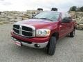 2006 Inferno Red Crystal Pearl Dodge Ram 2500 SLT Mega Cab 4x4  photo #2