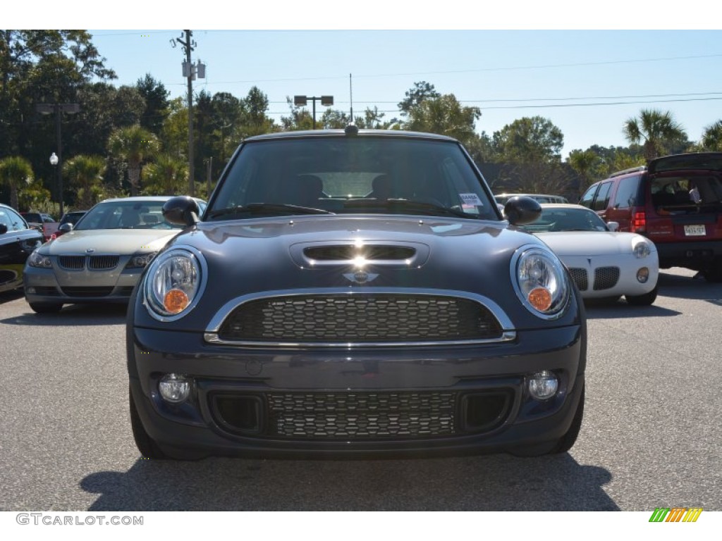 2014 Cooper S Convertible - Eclipse Gray Metallic / Carbon Black photo #8