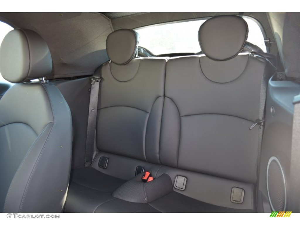2014 Cooper S Convertible - Eclipse Gray Metallic / Carbon Black photo #10