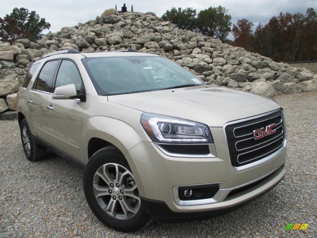 2015 Acadia SLT - Champagne Silver Metallic / Dark Cashmere photo #1