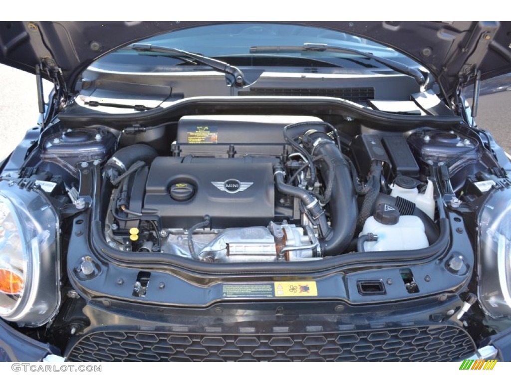 2014 Cooper S Convertible - Eclipse Gray Metallic / Carbon Black photo #16