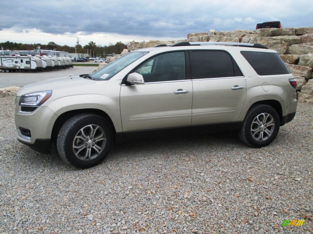 2015 Acadia SLT - Champagne Silver Metallic / Dark Cashmere photo #3