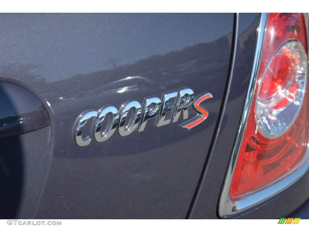 2014 Cooper S Convertible - Eclipse Gray Metallic / Carbon Black photo #19