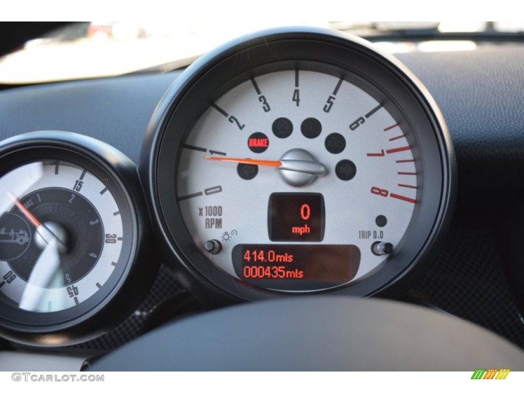 2014 Cooper S Convertible - Eclipse Gray Metallic / Carbon Black photo #20