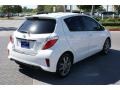 2012 Super White Toyota Yaris SE 5 Door  photo #7