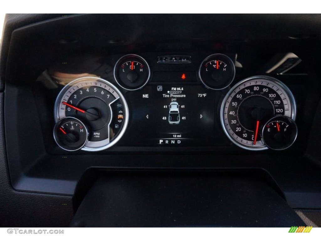 2014 1500 Laramie Crew Cab 4x4 - Bright White / Black photo #15