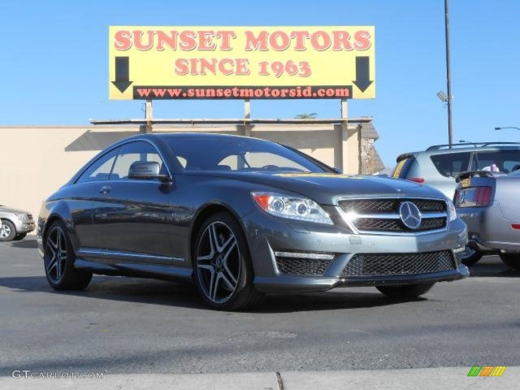 2012 CL 63 AMG - designo Graphite / Ash/Grey photo #3