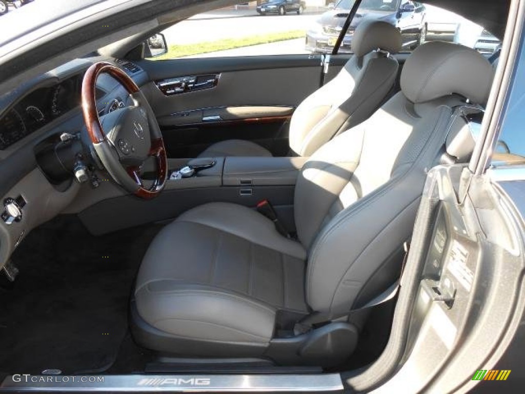 Ash/Grey Interior 2012 Mercedes-Benz CL 63 AMG Photo #98426828