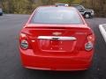 2015 Red Hot Chevrolet Sonic LT Sedan  photo #5
