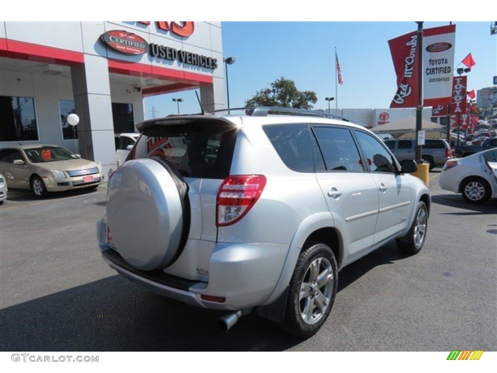 2011 RAV4 Sport - Classic Silver Metallic / Dark Charcoal photo #7