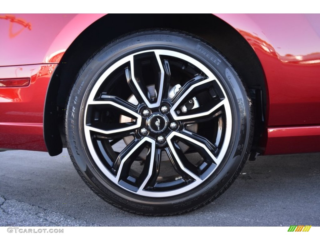 2014 Mustang GT Coupe - Ruby Red / Charcoal Black photo #15