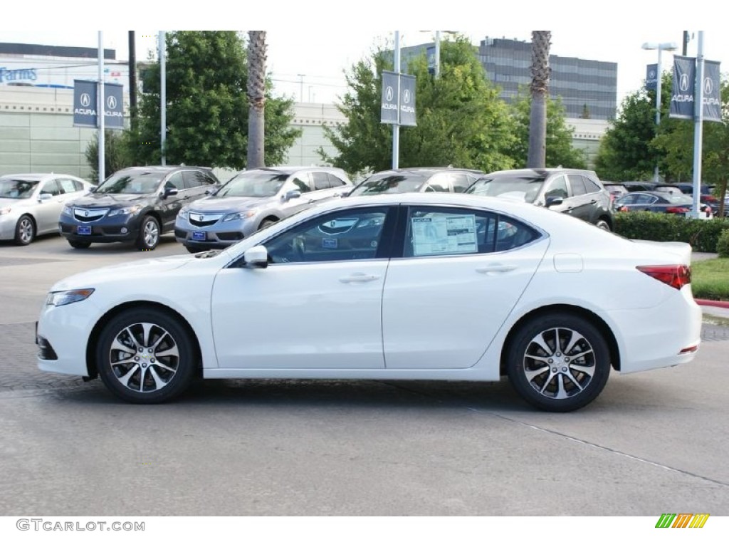 2015 TLX 2.4 - Bellanova White Pearl / Graystone photo #5