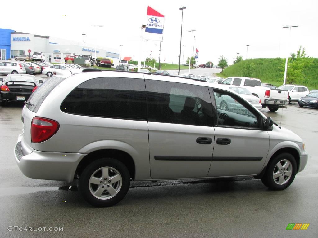 2005 Grand Caravan SE - Bright Silver Metallic / Medium Slate Gray photo #7