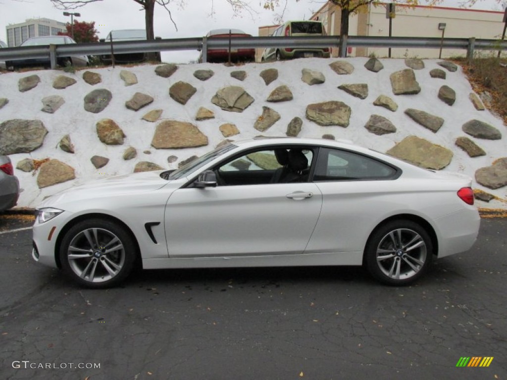 Alpine White 2015 BMW 4 Series 428i xDrive Coupe Exterior Photo #98433425