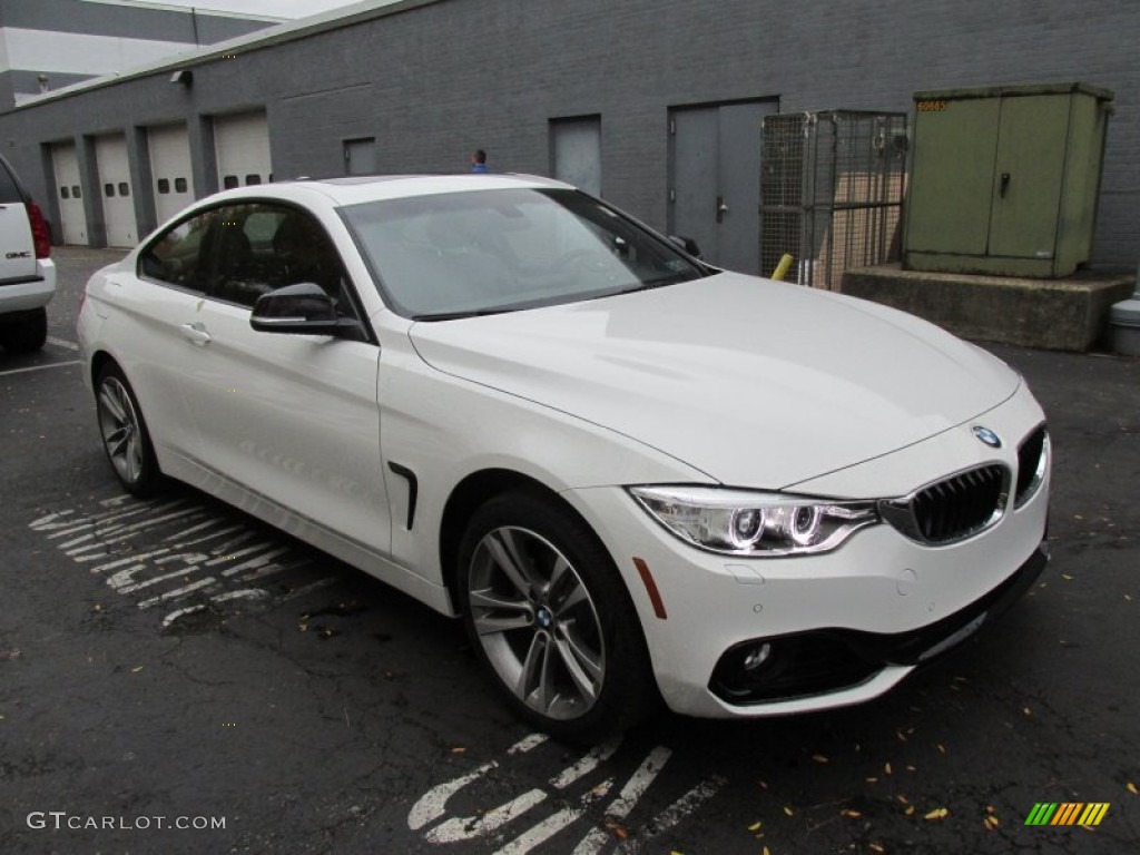 Alpine White 2015 BMW 4 Series 428i xDrive Coupe Exterior Photo #98433551