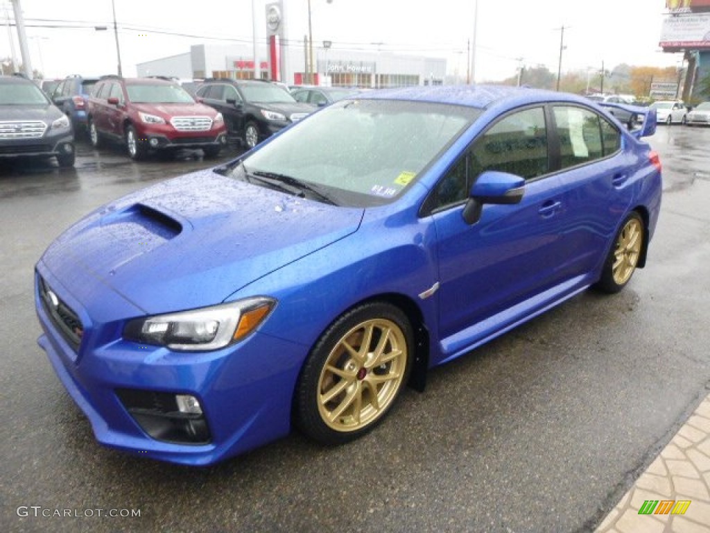 WR Blue Pearl 2015 Subaru WRX STI Launch Edition Exterior Photo #98434649