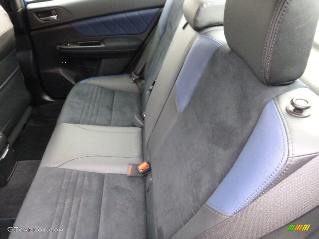 2015 Subaru WRX STI Launch Edition Rear Seat Photo #98434816