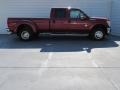 Ruby Red - F350 Super Duty XLT Crew Cab 4x4 DRW Photo No. 3