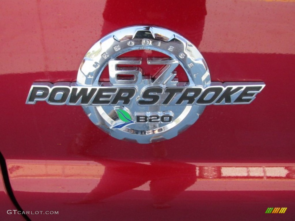 2015 F350 Super Duty XLT Crew Cab 4x4 DRW - Ruby Red / Adobe photo #15