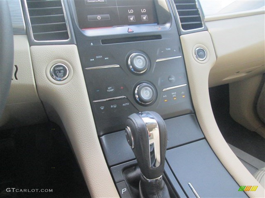 2015 Taurus SEL - White Platinum Metallic / Dune photo #25