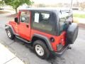 Flame Red - Wrangler X 4x4 Photo No. 6