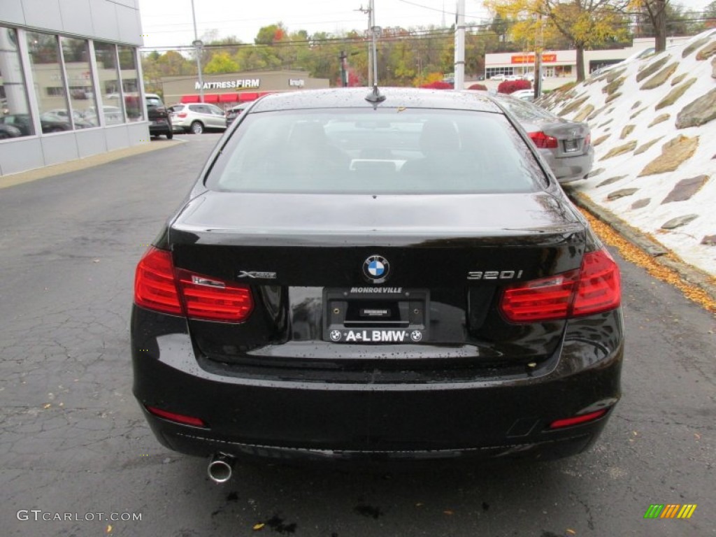 2015 3 Series 320i xDrive Sedan - Jet Black / Black photo #5