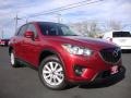 2013 Zeal Red Mica Mazda CX-5 Touring  photo #1