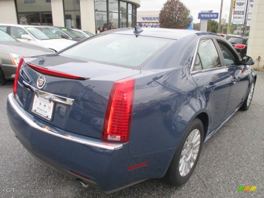 2010 CTS 4 3.0 AWD Sedan - Blue Diamond Tricoat / Light Titanium/Ebony photo #6