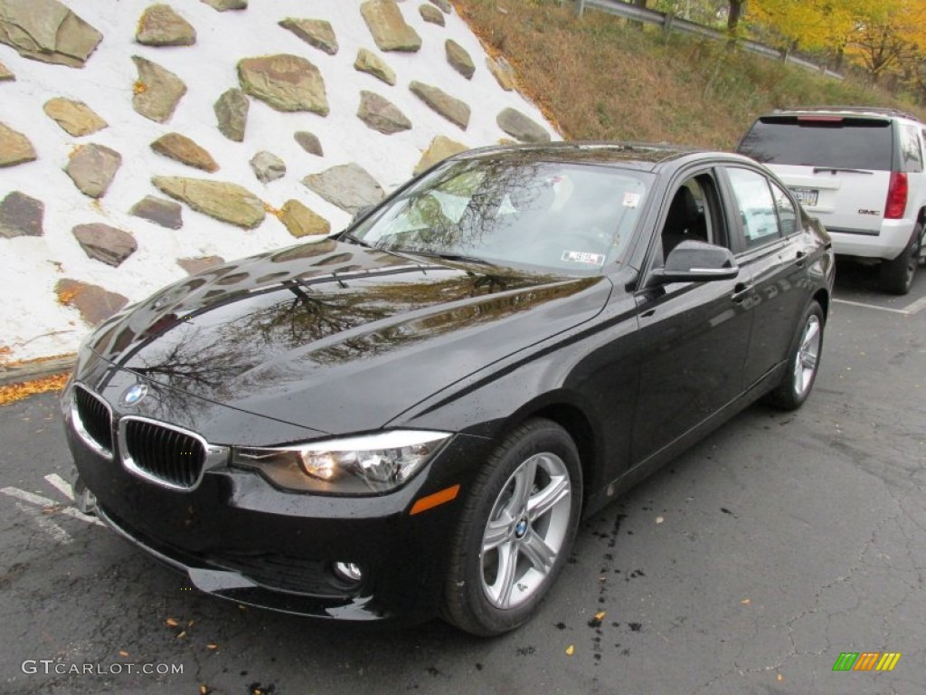 2015 3 Series 320i xDrive Sedan - Jet Black / Black photo #9